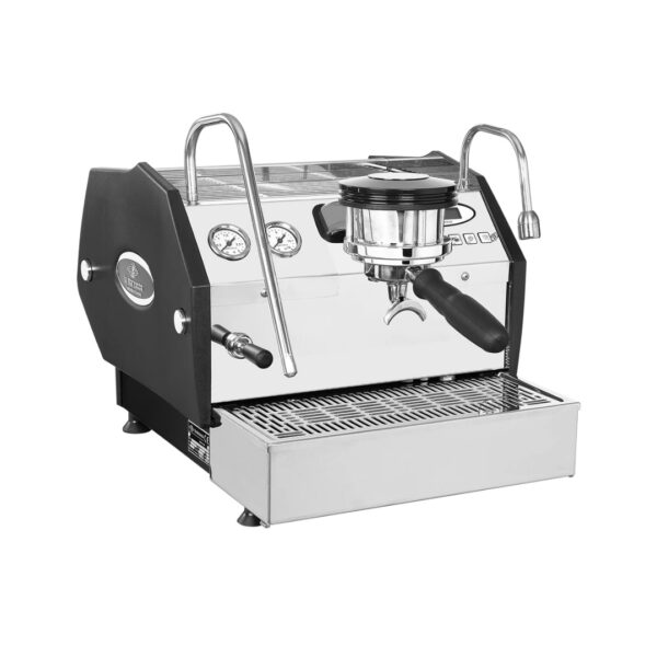 La Marzocco GS3 AV 1 Group espresso machine with IoT connectivity and digital display.