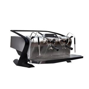 Slayer Steam EP 2 Group Anodized Aluminium Espresso Machine with sleek design and advanced extraction features, ideal for commercial coffee settings.