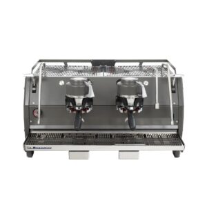 La Marzocco Strada X 2 Group espresso machine with predictive mass-based profiling and Smart Saturation technologies.