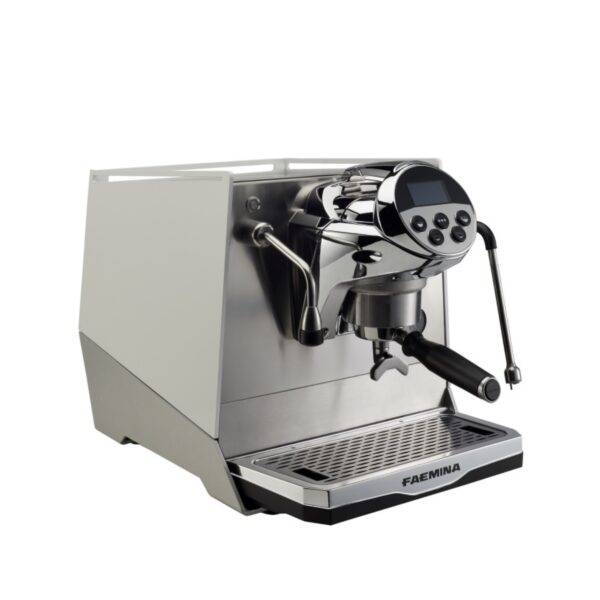 Faemina is a High-Quality and Powerful espresso machine, known for its advanced electronic controls, ideal for both home and commercial use