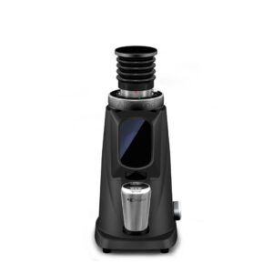 Fiorenzato All Ground Pro Brew Single Dose Home Grinder: Flat titanium-coated burrs, precise dose adjustment, compact design.